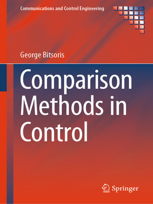 cover image of Comparison Methods in Control